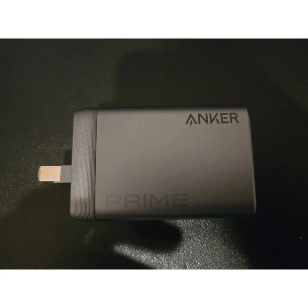 Anker Prime Charger, 100W 3-Port GaN USB C Charger Block, Foldable and Compact
